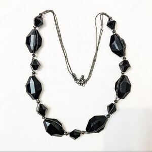 Black fashion necklace